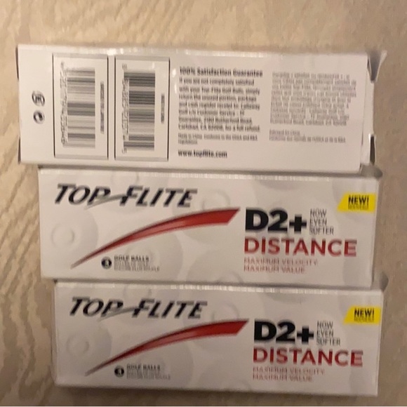 Consistent Tee 2 packs of 10=20 NIP tees+9 golf balls ⛳️🪩 - Picture 3 of 9